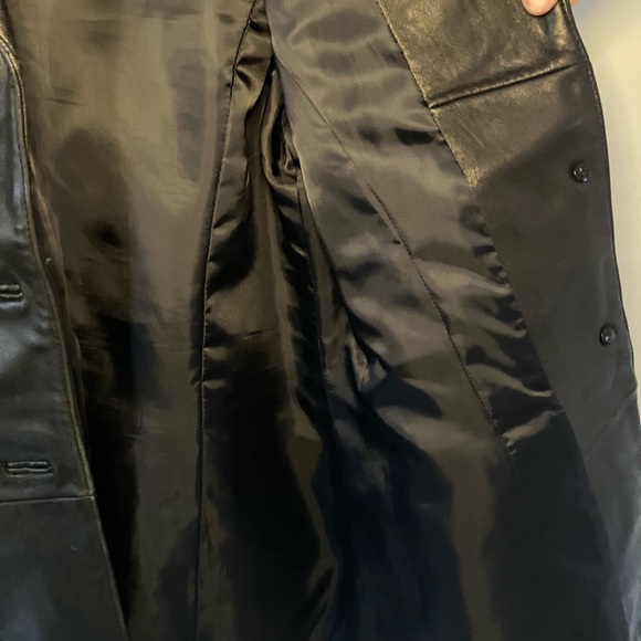BP Classic Black Leather Jacket - Picture 5 of 7